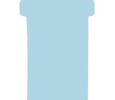 FRANKEN TK218 T-Steckkarten blau - 100 Stück