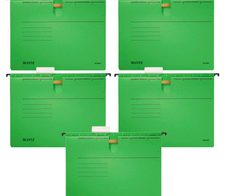 LEITZ Hängehefter ALPHA 1984 grün - 5 Stück