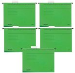 LEITZ Hängemappen ALPHA 1985 grün - 5 Stück