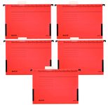 LEITZ Hängetasche ALPHA 1986 rot - 5 Stück