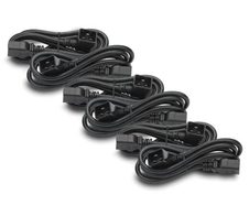 APC AP98892F Stromkabel-Set (6 Stück), C19 auf C20 (90 Grad), 0,6 m