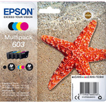 Epson Original 603 Seestern Druckerpatronen - 4er Multipack (C13T03U64010)