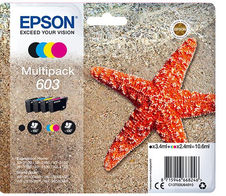 Epson Original 603 Seestern Druckerpatronen - 4er Multipack (C13T03U64010)