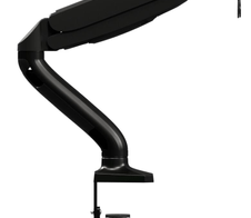 AOC AS110D0 Monitortischhalterung Gasfeder neigbar, schwenkbar, Pivot 33-80cm (13-31,5") 2-9 KG, VESA 75x75/100x100