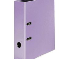 FALKEN Pastell Color Ordner Karton 8,0 cm DIN A4 - flieder lila
