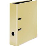 FALKEN Pastell Color Ordner Karton 8,0 cm DIN A4 - Vanille Gelb