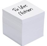 folia Notizzettel 9,0 x 9,0 cm - weiß - 700 Blatt