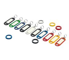 WEDO Schlüsselanhänger farbsortiert - 10 Stück