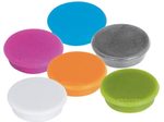 FRANKEN Magnet MagFun farbsortiert Ø 3,2 x 0,7 cm - 10 Stück