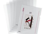 herlitz Aktenhülle DIN A4 transparent genarbt 0,19 mm - 10 Stück