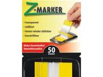 sigel Z-Marker Haftmarker gelb - 50 Streifen