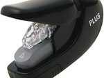 PLUS JAPAN Klammerloses Heftgerät - schwarz