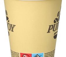 PAPSTAR Einweg-Kaffeebecher PURE JOY 0,2 l - 50 Stück