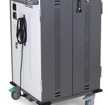 Ergotron YES36 Ladewagen für bis zu 24 Laptops/36 Tablets/Chromebooks mit patentierter PowerShuttle Technologie