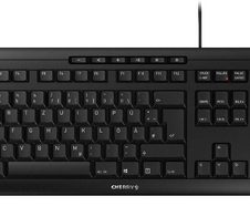 CHERRY Stream 2019 kabelgebundene Tastatur, schwarz