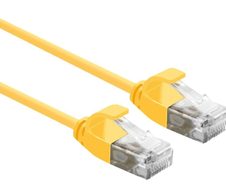 Roline Patch-Kabel RJ-45 (M) zu RJ-45 (M) 50 cm UTP CAT 6a gelb (21.15.3922)