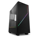 Sharkoon PC Gehäuse RGB FLOW ATX schwarz