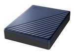 WD My Passport Ultra mobile Festplatte 5 TB blau