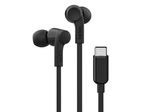 Belkin kabelgebundener In-Ear-Kopfhörer mit USB‑C-Anschluss, schwarz