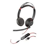 Poly Blackwire 5220 Stereo Headset On-Ear