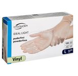 HYGONORM unisex Einmalhandschuhe IDEAL LIGHT weiß Größe L - 100 Stück