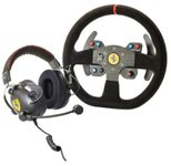Thrustmaster RaceKit Ferrari 599XX Evo Edition with Alcantara - Alcantara Ferrari Lenkrad & Alcantara Ferrari Headset