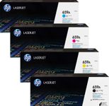 HP Original 659A Toner - 4er Multipack cyan, magenta, gelb, schwarz