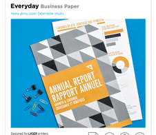 HP Everyday - Business Laser-Papier Glänzend - A3 (297 x 420 mm) - 120 g/m² - 150