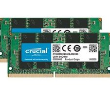 Crucial RAM 64GB (2x32GB) Kit DDR4 3200MHz SODIMM grün