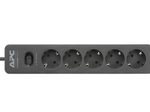 APC PME5B-GR Essential SurgeArrest Black 5 Ausgänge, 230 V