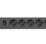 APC PME5B-GR Essential SurgeArrest Black 5 Ausgänge, 230 V