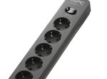 APC PME5B-GR Essential SurgeArrest Black 5 Ausgänge, 230 V