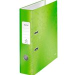 LEITZ WOW Ordner DIN A4 Karton 8,0 cm - grün