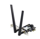 ASUS PCE-AX3000 Dual-Band PCI-E WiFi 6 (802.11ax). Unterstützung für 160MHz, Bluetooth 5.0, WPA3-Netzwerksicherheit
