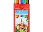 FABER-CASTELL CASTLE Buntstifte farbsortiert - 12 Stück