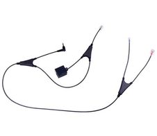 Jabra LINK 14201-37 elektronischer Hook-Switch Adapter für drahtloses Headset, Digitaltelefon