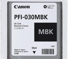 Canon Original PFI-030MBK Druckerpatrone - mattschwarz 55ml