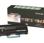 Lexmark Original Toner schwarz 3.500 Seiten (X463A11G) für X463de, X464de, X466de/dte/dwe