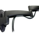 Ergotron Serie 200 Wandhalterung mit 2 Auslegern für einen Monitor bis 68,58 cm (27 Zoll) schwarz
