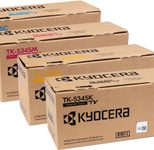 Kyocera Original TK-5345 Toner 4er Set - BK/C/M/Y - 17.000/9.000 Seiten