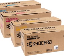 Kyocera Original TK-5345 Toner 4er Set - BK/C/M/Y - 17.000/9.000 Seiten