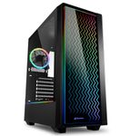 Sharkoon PC Gehäuse LIT 200 ATX schwarz