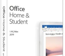 Microsoft Office Home and Student 2019 deutsch, für Windows und MAC