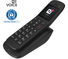 Telekom Speedphone 32 ebenholz, DECT Telefon mit Ladeschale
