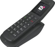 Telekom Sinus A32 ebenholz, mit Basis und AB