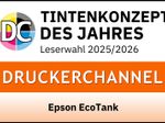 DC-Logo Tintenkonzept Epson EcoTank 2025/2026