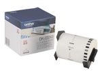 Brother DKN55224 Papierband Schwarz auf Weiß - Rolle (5,4 cm x 30,5 m) - 1 Rolle(n) - für QL 1050, 1050N, 1060N, 500
