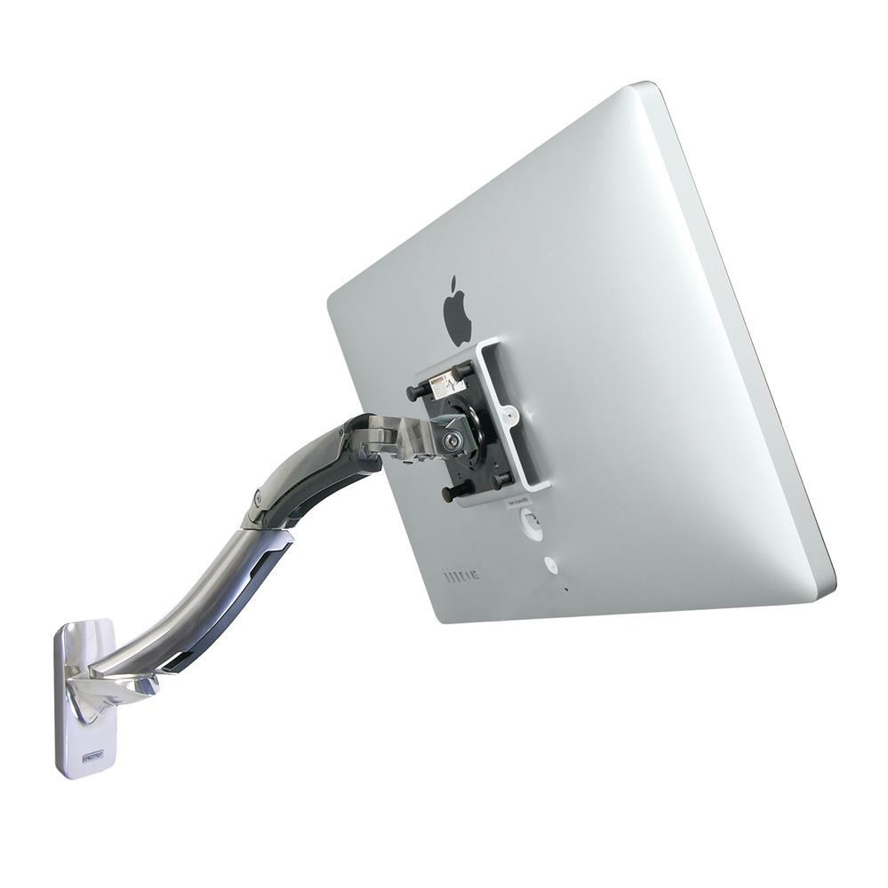 Ergotron MX Monitorarm Wandhalterung für einen Monitor bis 106,68 cm 42 Zoll Aluminium
