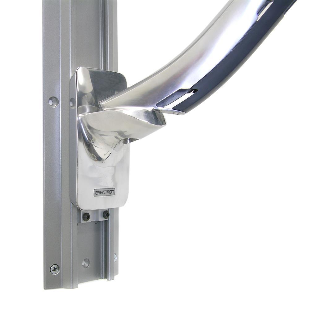Ergotron MX Monitorarm Wandhalterung für einen Monitor bis 106,68 cm 42 Zoll Aluminium