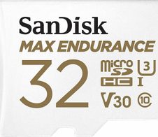 SanDisk Max Endurance microSDHC  Speicherkarte 32GB Kit + SD Adapter